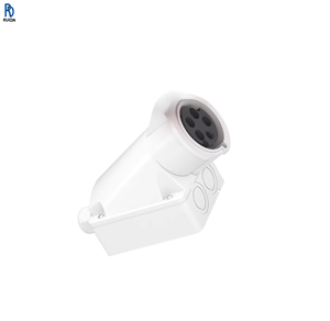 83171 ขั้วต่อ, 3p N E, 415v, Ip67, สีเทา, ติดผนัง, แบบตรง, ซีรีส์ 831, 32a - Product Image 1