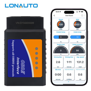Lecteur de code OBDII automobile <span class=keywords><strong>ELM327</strong></span> Source Factory V03H4 V1.5 avec écran couleur de 2,8 pouces en <span class=keywords><strong>ABS</strong></span>, outil de diagnostic 12V - Product Image 4