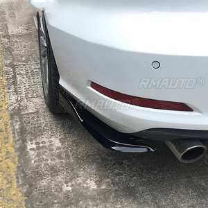 2 pièces Lames de pare-chocs arrière de voiture, extensions de bas de caisse, ailerons de spoiler, garnitures de pare-chocs, protections d'angle de pare-chocs auto - Product Image 3