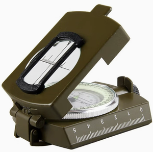 เข็มทิศโลหะ DF XC ขายดี อุปกรณ์ตั้งแคมป์กลางแจ้ง สีเขียว - Product Image 2