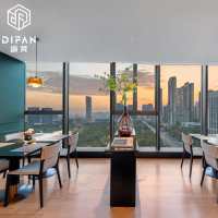 Solution complète tout-en-un pour mobilier de chambre d'hôtel commercial moderne de luxe 5 étoiles personnalisé