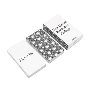 ไพ่ทาโรต์สเปนวันเกิดสุขภาพจิตโฮโลแกรมทองการดูแลตัวเองบวกยืนยันบัตรพิมพ์ที่กำหนดเอง - Product Image 1