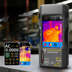 2-en-1 240*240 Caméra Imageur Thermique Multimètre Numérique 20000 Compte Écran Tactile 20-550C Caméra IR Inspection Automatique de Chauffage de Tuyau - Product Image 1