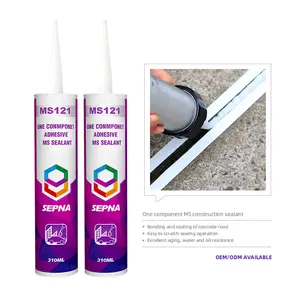 one part 310ml cartridge polyether urethane bonding stainless steel sealant for metal plastic wood glass ceramics