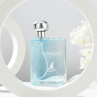 Parfum de Marque 100ml Eau de Parfum pour Homme Boisé Aquatique Vaporisateur Corporel Homme Fragrance Personnalisation Graphique Logo Emballage