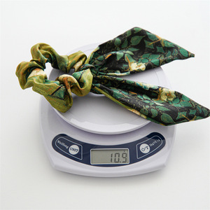 Thiết Kế Độc Đáo In Bow Thắt Nút Tóc Tie Dài Scrunchies Pháp Phong Cách Tóc Ban Nhạc Phụ Kiện Cho Cô Gái - Product Image 3