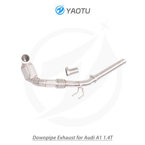 Vente flash YT : Downpipe à écoulement libre pour <span class=keywords><strong>Audi</strong></span> <span class=keywords><strong>A1</strong></span> 1.4T avec bouclier thermique, accessoires de voiture - Product Image 5