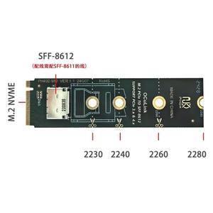 <span class=keywords><strong>M</strong></span>.<span class=keywords><strong>2</strong></span> Nvme Pcie per Oculink adattatore SFF-8612 Dock femmina <span class=keywords><strong>m</strong></span>.2mkey Nvme per Oculink SFF-8611 adattatore SFF-8612 - Product Image 3