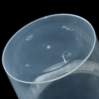 Récipient de qualité alimentaire OEM transparent pour noix, yaourt, bonbons, confiture, blanc, seau en plastique avec couvercle