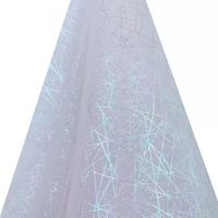 Tissu en maille de dentelle 100 % polyester ultra-fin 20D rose respirant 26 g/m² pour entoilage ou emballage floral, tissu en tulle doux comme de la soie