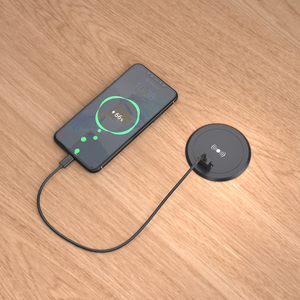 Top Sản phẩm bán chạy 2025 Máy tính để bàn nhúng sạc không dây dưới bảng nội thất văn phòng nhúng bàn ổ cắm với USB Một USB C - Product Image 6