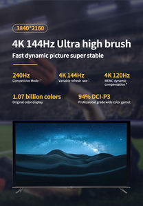 Televisor LED Redmi Último Modelo Smart X55 Mini LED de <span class=keywords><strong>55</strong></span> <span class=keywords><strong>Pulgadas</strong></span> L55MA-XT 120Hz HD <span class=keywords><strong>Pantalla</strong></span> 4K 200W 220V - Product Image 4