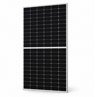 Panneau solaire bifacial TOPCon 590W, type N, IP68, module PV double vitrage, vente en gros directe d'usine pour montage au sol et toitures commerciales