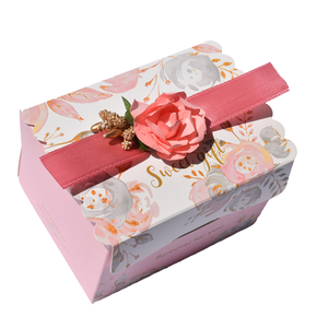 Cajas de Regalo Rosadas Exquisitas para Alimentos, de Cartón Reciclado, Diseño de Azúcar, Envío Inmediato, Venta al Por Mayor de Fabricantes Chinos CSMD - Product Image 1
