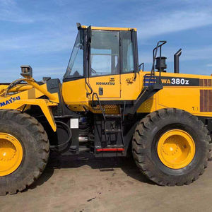Chargeur sur pneus Komatsu WA380 d'occasion Chargeur frontal d'occasion Original Japon WA420 WA360 WA600 Machines en bon état à Shanghai - Product Image 1