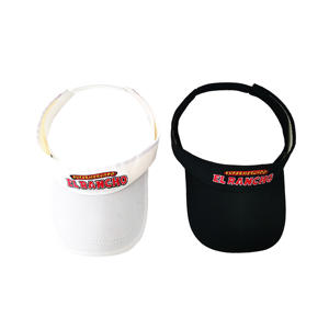 Logo ricamato di alta qualità con visiera in cotone personalizzata - Product Image 5