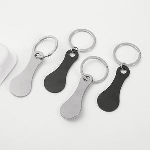 Llavero de Metal Personalizado con Forma de Carrito de Compras y Logotipo Grabado para Regalos Promocionales y Marketing Minorista - Product Image 2