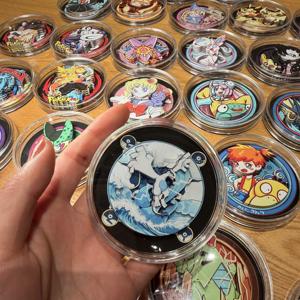 Vente en gros de nouveaux aimants de réfrigérateur en papier 3D Pokemon Pikachu Ninja Vortex, produits de haute qualité de la série Anime, emballage sous blister - Product Image 5