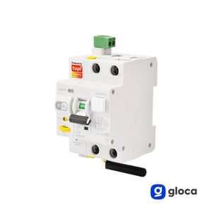 Disjoncteur intelligent Wi-Fi Gloca 16A 220V avec contrôle par application Tuya et fonction de réinitialisation automatique - Product Image 3