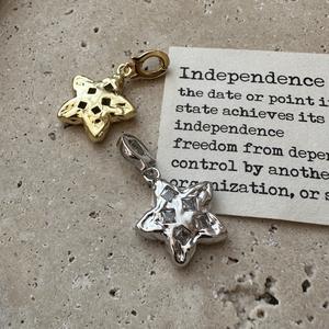 Colgante de Estrella de Plata Pura S925, Estilo Medieval Francés, Pentagrama, Diseño Simple y Moderno, Zirconia, Componente de Joyería Elegante - Product Image 4