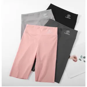 Pantalones cortos de Yoga de talle alto informales elásticos deportivos para chicas de verano al por mayor de Green Horizon