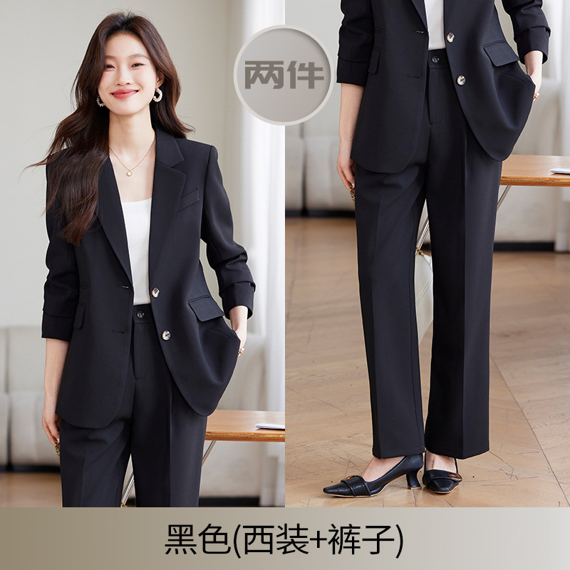 Black suit pants