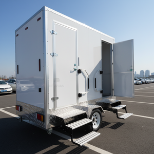 2 Remolques de Baño Móviles de Lujo con Paneles Sándwich para Uso en Campamentos y Caravanas, Vendidos a Europa/EE. UU. - Product Image 2