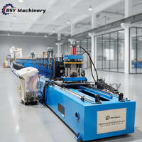 Machine de formage à rouleaux pour supports de panneaux solaires en acier galvanisé pour la production de systèmes de montage photovoltaïque et la production de systèmes de poinçonnage