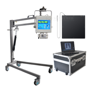 Radyografi fotoğraf işleme için tıbbi ekipman Analog Model mobil görüntüleme 100ma veteriner taşınabilir x-ray makinesi - Product Image 6