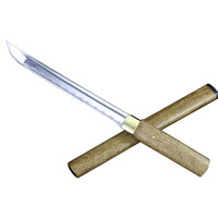 Épées artisanales Longquan en bois d'aile de poulet de haute qualité, manche de 51 cm, style simple, Wakizashi, cadeau pour garçon, artisanat d'autodéfense