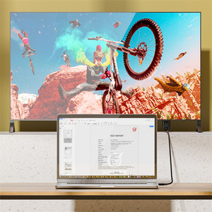 Cáp VGA Sang <span class=keywords><strong>DVI</strong></span> Vỏ Bọc Nhôm PVC Bộ Chuyển Đổi Cáp Đực Sang Cái Mạ Vàng Hỗ Trợ 1080P - Product Image 5