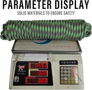 Diamond Braided Polypropylene Nylon Rope Mix Thick Heavy Duty Ropes High Strength Perfect for Clothesrope Camping Hiking - Product Image 2