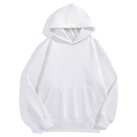 Sweat-shirt à capuche en coton 100% de qualité supérieure, 420 g/m², impression en relief personnalisée, streetwear populaire, survêtement pour homme