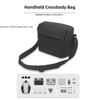 Tas Penyimpanan Khusus untuk DJI Mini 5 Pro, Tas Selempang untuk DJI Neo/Neo 2/Mini 4 Pro/3/Flip/Air 2S, Kotak Pembawa Aksesoris Drone