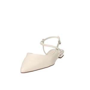 Tamaris Donna Slingback Flat 36 Put Tacón de 1 cm Cuero Blanco - Product Image 5