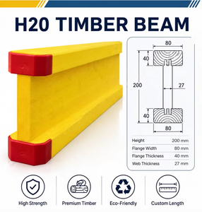 Poutre de <span class=keywords><strong>plancher</strong></span> en bois de pin moderne avec ossature en I et panneaux <span class=keywords><strong>OSB</strong></span>, poutre en contreplaqué étanche pour construction de bureaux - Product Image 2