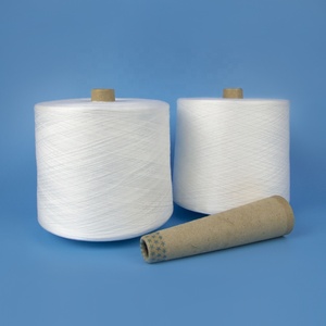 TFO Bleach 40/2 fil à coudre anneau blanc brut filé 100% fil de polyester filé 40 polyester tissé sac plastique <span class=keywords><strong>film</strong></span> de protection 1 tonne - Product Image 2