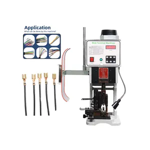 ZJ-JY2.0T 2t Pneumatic Crimp Tool Terminal Crimping And 0.08-10mm2 Electrical Wire Crimping Machine