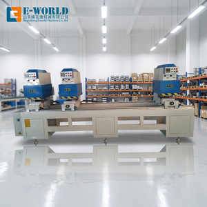 Machine de soudage sans soudure E-WORLD PVC UPVC 380V, moteur haute précision, pour la fabrication de fenêtres et de portes - Product Image 1