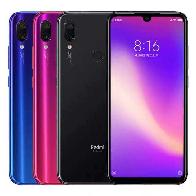 Global Version Unlocked Red Mi Note 7 Snapdragon 4000mAh Used Android 5g Second-hand Business Smartphone