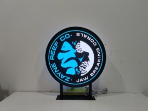 Hộp Đèn <span class=keywords><strong>LED</strong></span> hai mặt tròn cung cấp ánh sáng kép đồng đều hoàn hảo cho màn hình quảng cáo cao cấp hướng khách sạn - Product Image 4