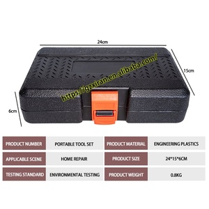 26 Cái Dụng Cụ Cầm Tay Chế Biến Gỗ Đa Tool Với Hộp Nhựa Ổ Cắm <span class=keywords><strong>Set</strong></span> Hộ Gia Đình Screwdriver Tool Sets - Product Image 6