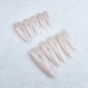 <span class=keywords><strong>Uñas</strong></span> largas puntiagudas hechas a mano reutilizables de fábrica al por mayor - Product Image 5