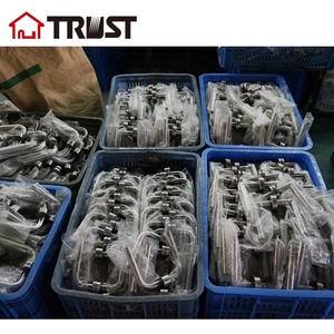 TRUST F01-SS Square Shape Door Handle SUS304 h Key <strong>Escutcheon</strong> <strong>Plate</strong> - Product Image 3