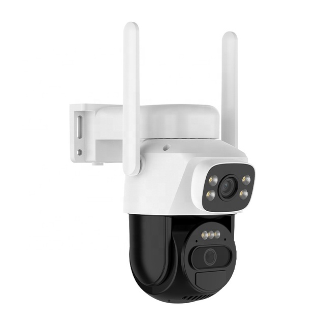 OEM Multilens 4G CCTV Camera Two-Way Audio AI Detection Night Vision PTZ Home Outdoor IP Camera AOV Long Battery Solar Security