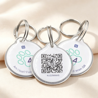 Etiqueta de Llavero Personalizada de PVC Epoxi, Impermeable, con Chip NFC, para Control de Acceso en Hoteles, Sistema de Gestión de Tarjetas de Regalo, Compartir en Redes Sociales