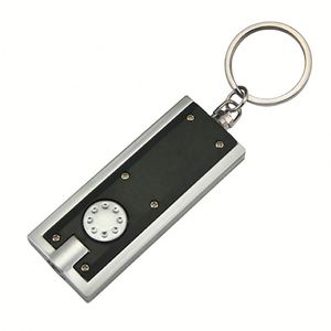 Llavero con Linterna LED Personalizada al por Mayor con Interruptor de Botón, Regalos Promocionales KRT005, Llavero con Linterna de Firma en Stock - Product Image 2