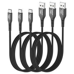 Free Sample USB to Type-C USB <b>Data</b> <b>Cable</b> Customizable Fast Charging <b>Cable</b> cavo di ricarica USB-C chargeur de téléphone - Product Image 1