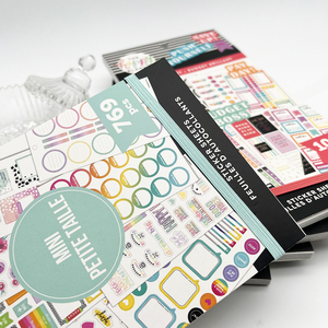 Hojas de planificador kawaii personalizadas de alto rendimiento, libro de pegatinas para diario - Product Image 3