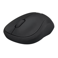 Mouse Nirkabel Logitech B220 Silent Asli 2.4G 1000DPI Optik Ambidextrous Untuk Laptop Desktop PC